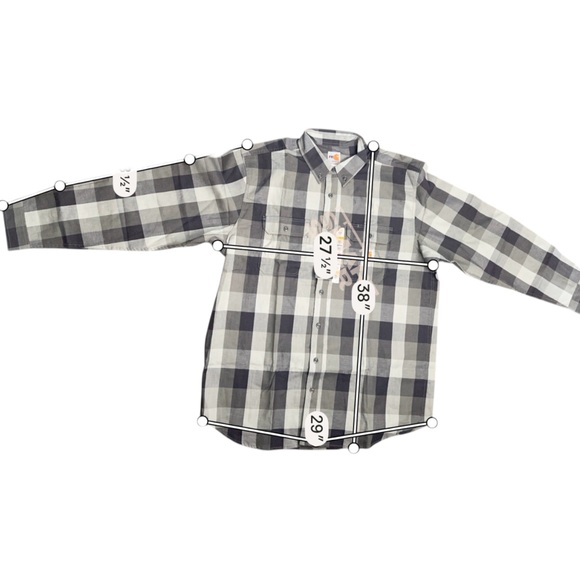 NWT Carhartt FR Flame Resistant 2XL Cat 2 Force Rugged Flex Original Fit Twill - Picture 3 of 9